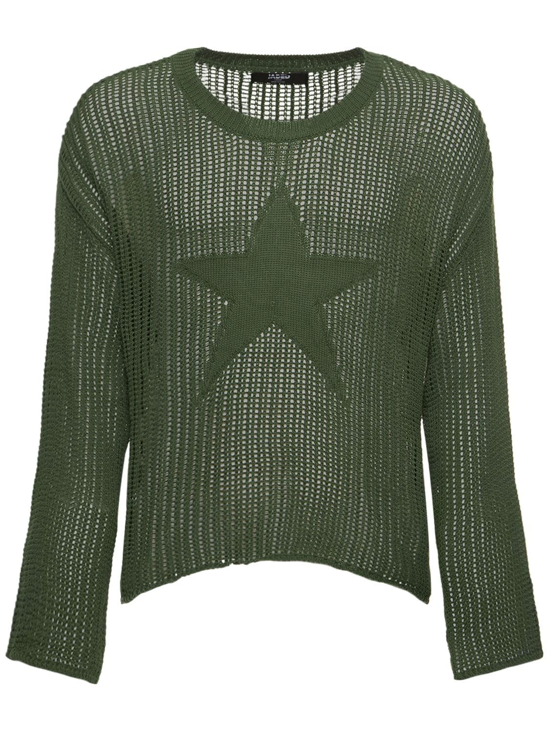 JADED LONDON Star Loose Knit Sweater