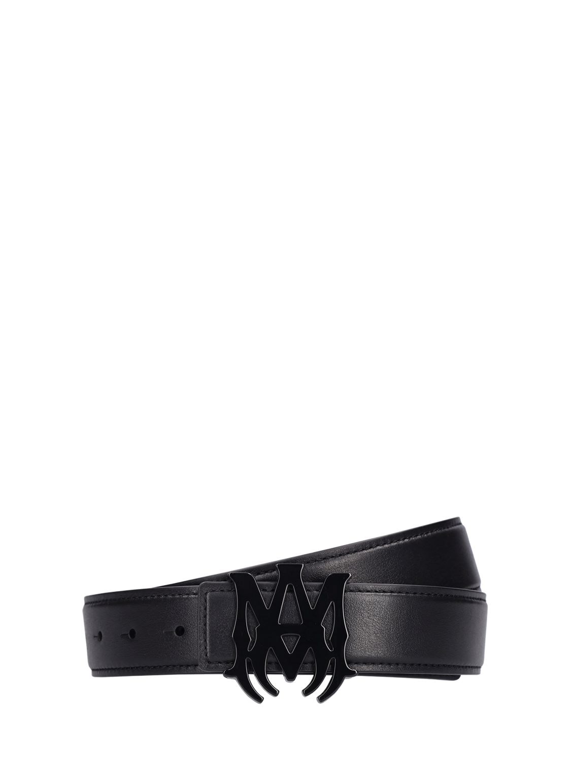 40mm Logo Leather Belt
