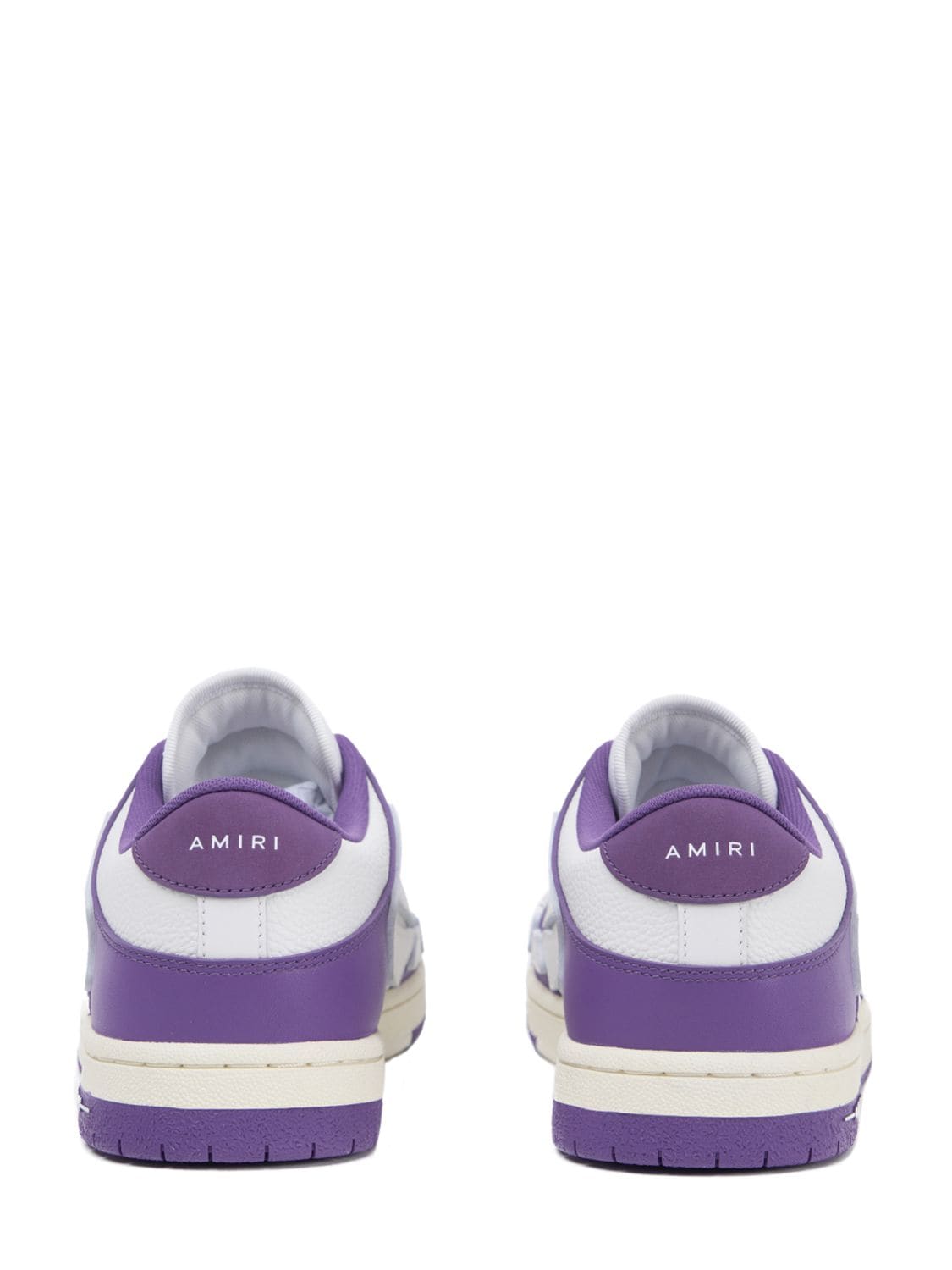 Amiri Skeleton Low Sneakers In Purple | ModeSens
