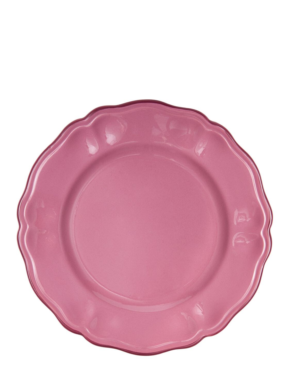 Cabana Iris Dinner Plate In Pink