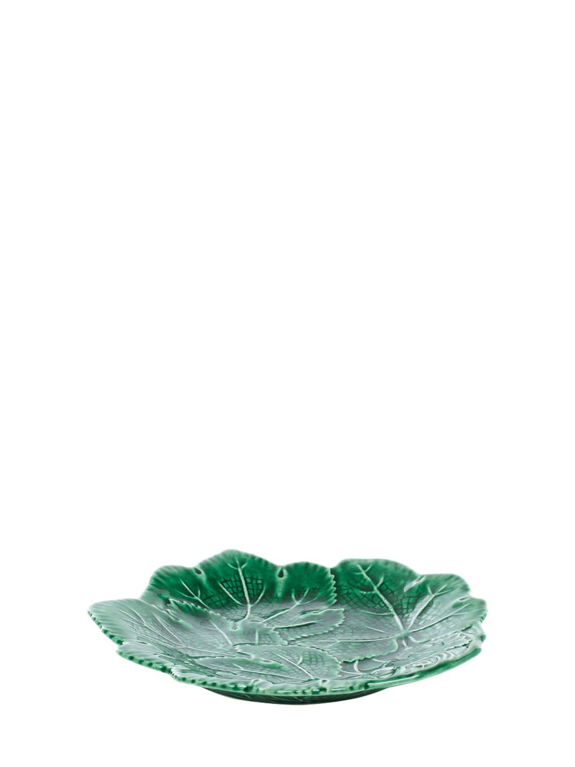 Shop Cabana Vine Leaf Fruit Plate In Green