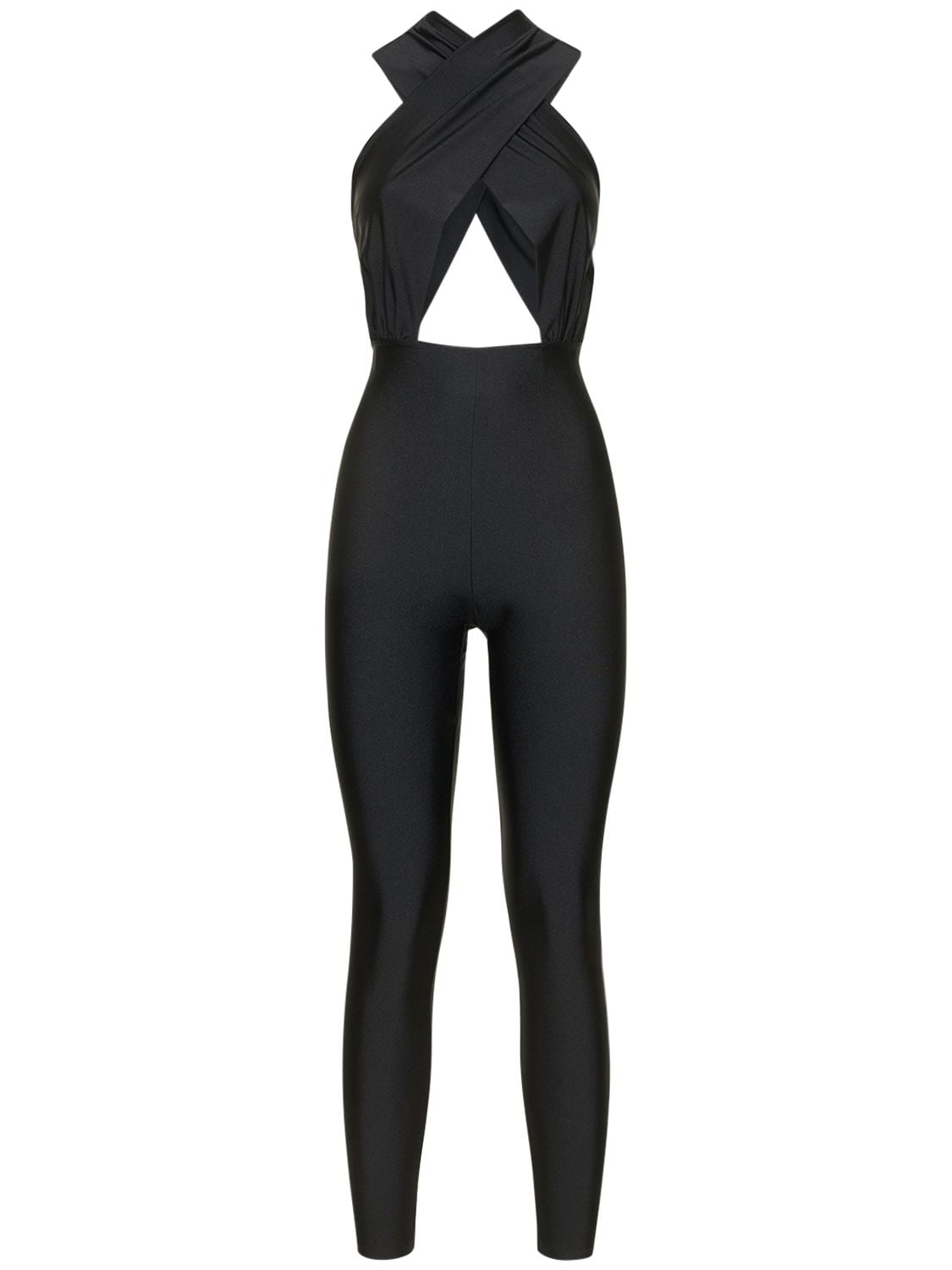 Hola Shiny Stretch Lycra Jumpsuit – WOMEN > CLOTHING > JUMPSUITS & ROMPERS