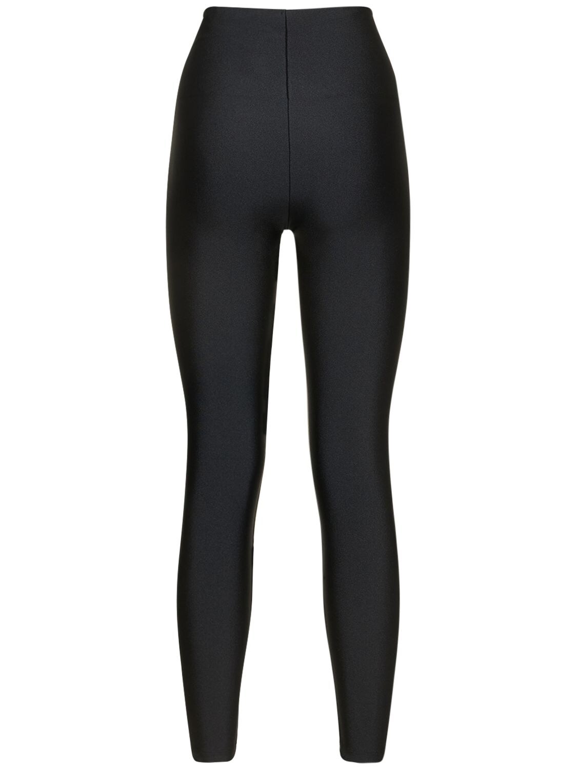 Shop The Andamane Holly 80's Stretch Jersey Leggings In Black
