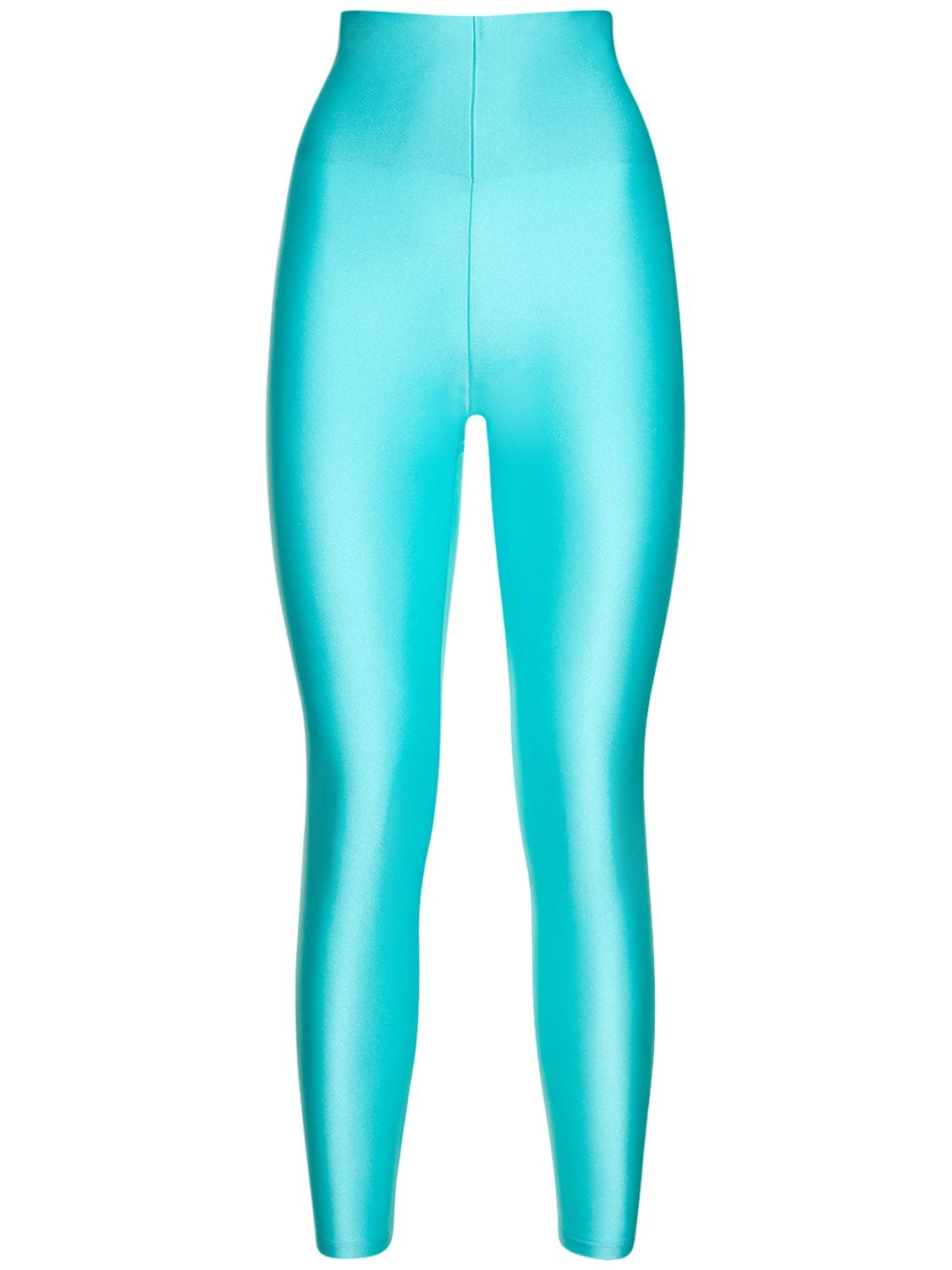 The Andamane Holly 80's Stretch Jersey Leggings In Blue