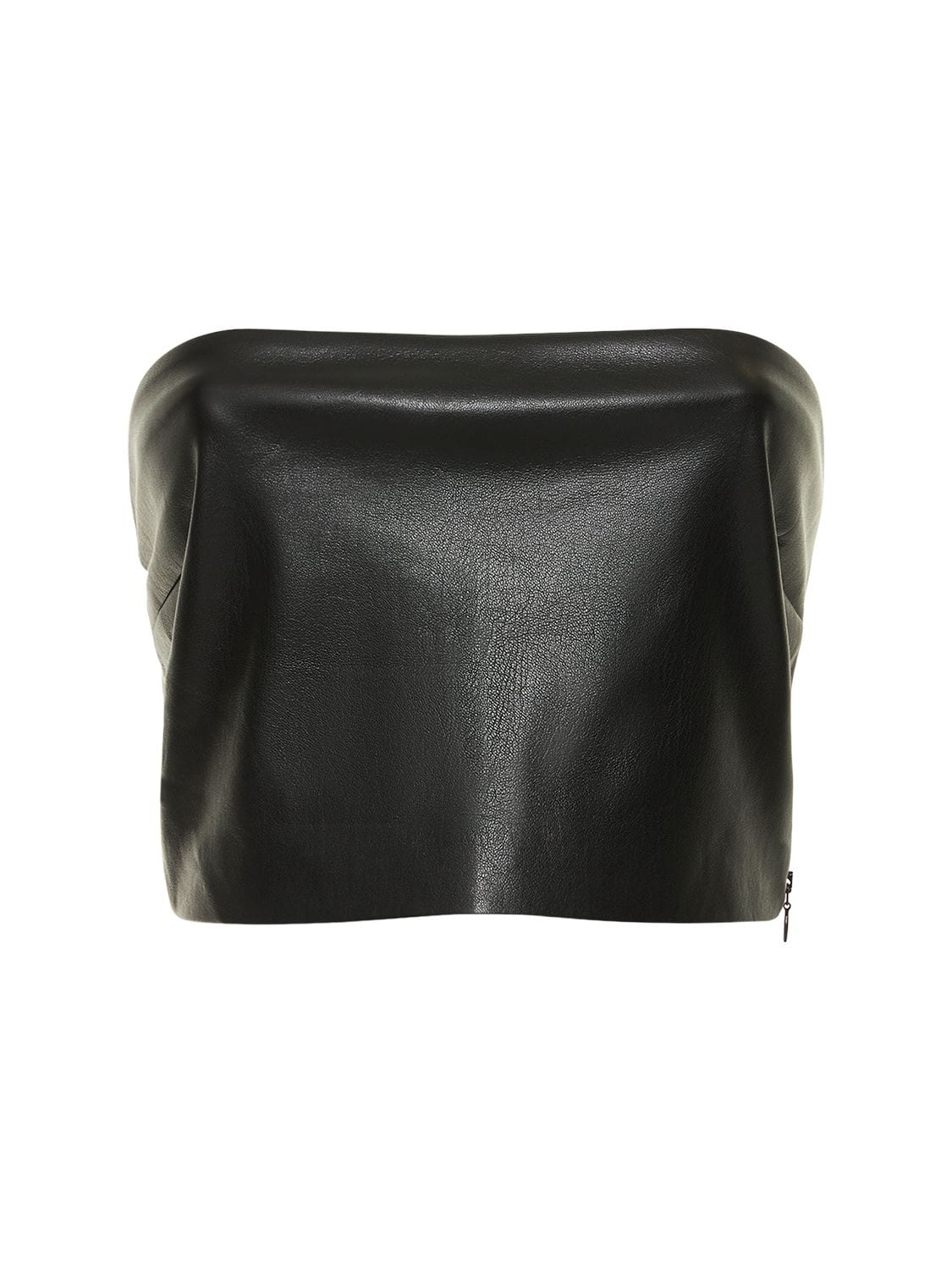 Gwen Faux Leather Tube Top – WOMEN > CLOTHING > TOPS