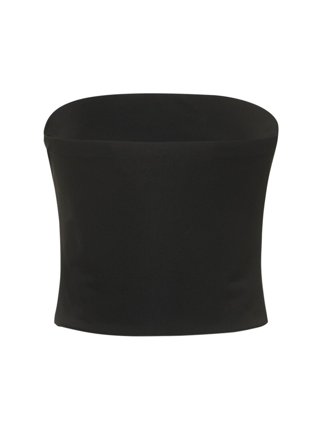 Shop The Andamane Gwen Jersey Stretch Tube Top In Black