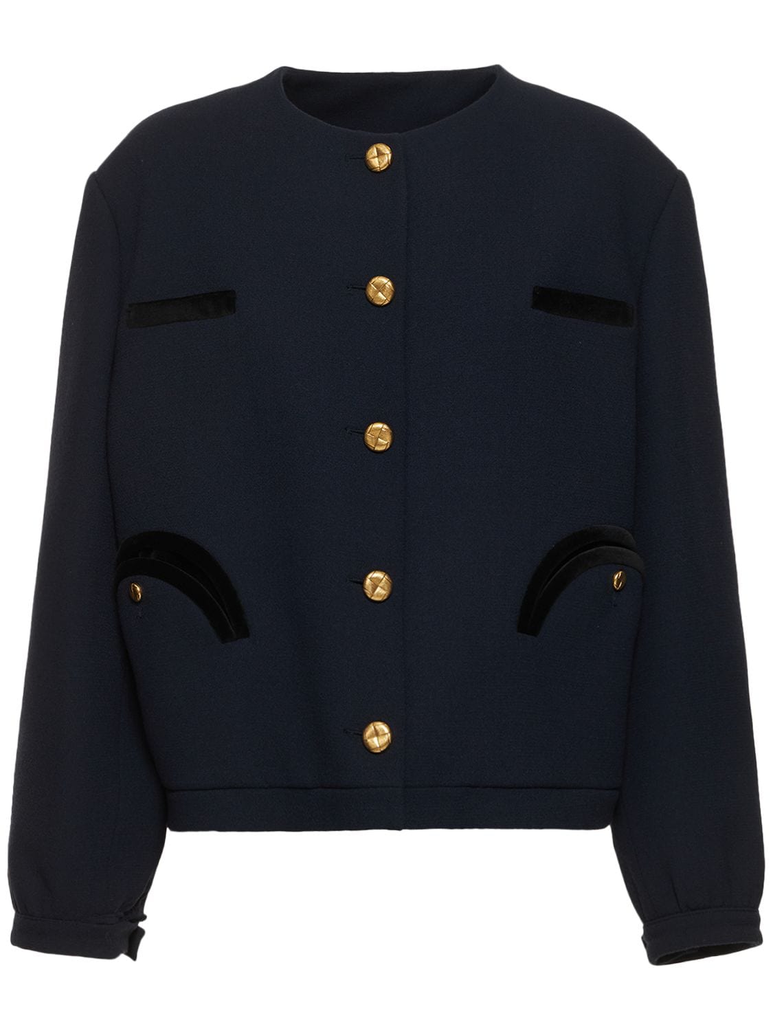 Blazé Milano Resolute Button-fastening Jacket In Blue