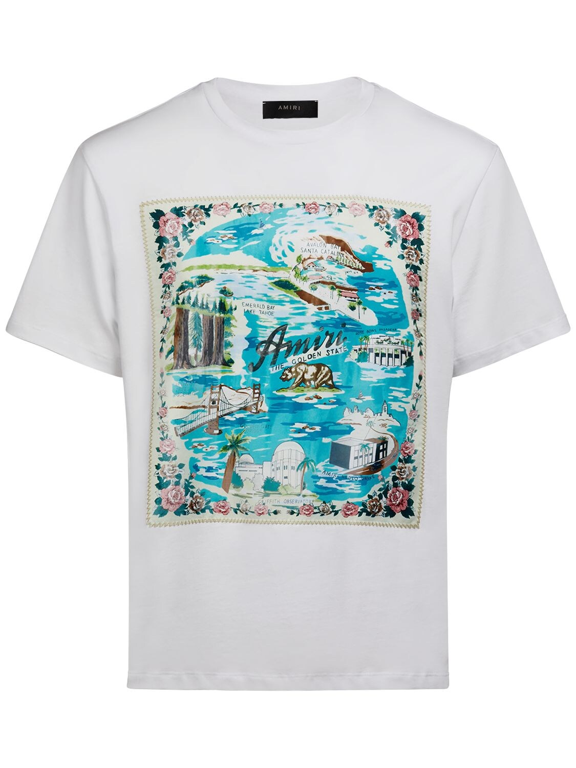 AMIRI CALIFORNIA HAWAIIAN T-SHIRT