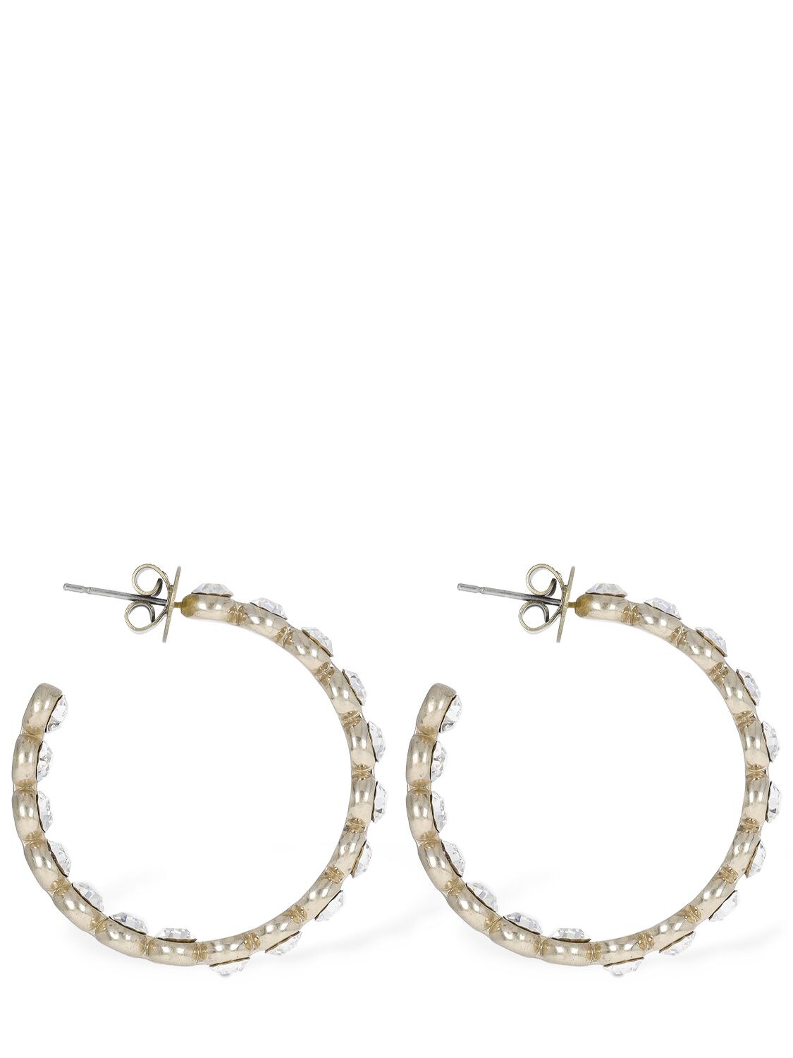Shop Yun Yun Sun Lvr Exclusive Megara Crystal Earrings In Gold