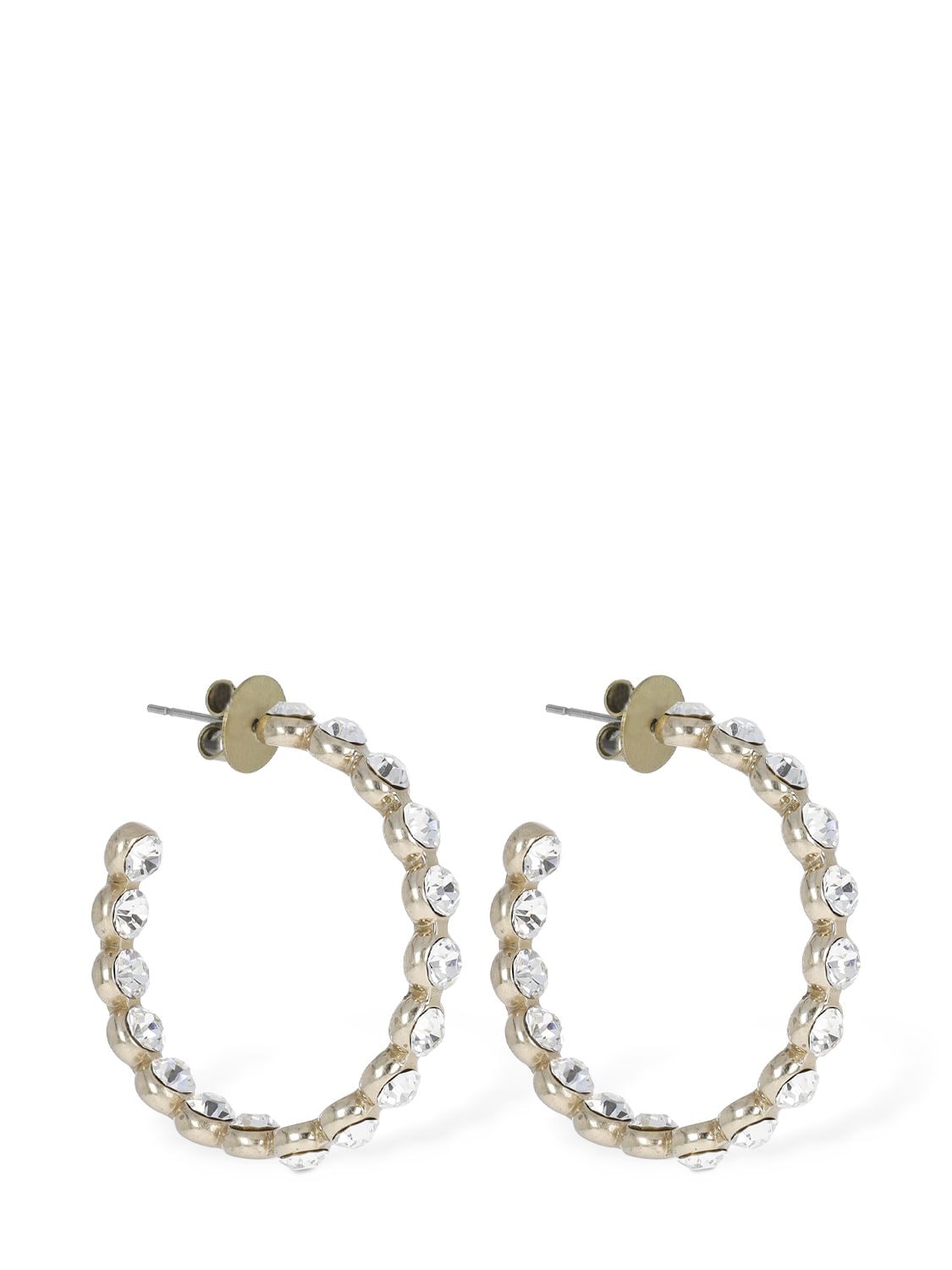 Shop Yun Yun Sun Lvr Exclusive Megara Crystal Earrings In Gold