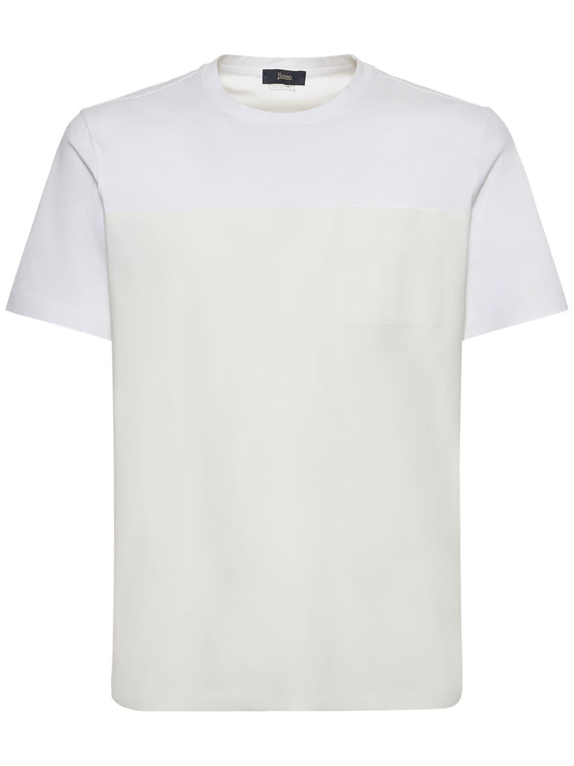 Superfine Stretch Cotton Jersey T-shirt – MEN > CLOTHING > T-SHIRTS