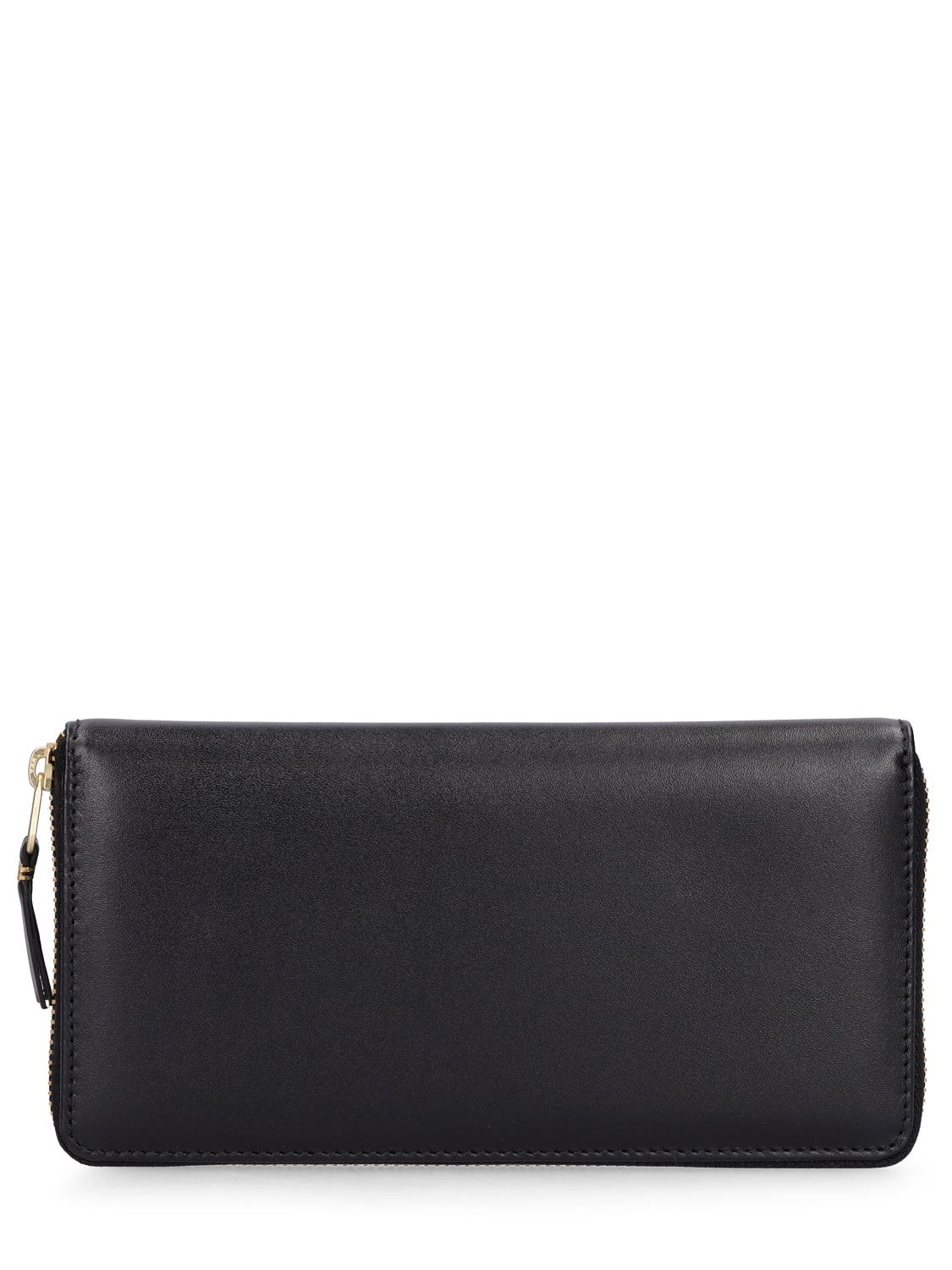 Comme Des Garçons Classic Leather Zip-around Wallet In Black