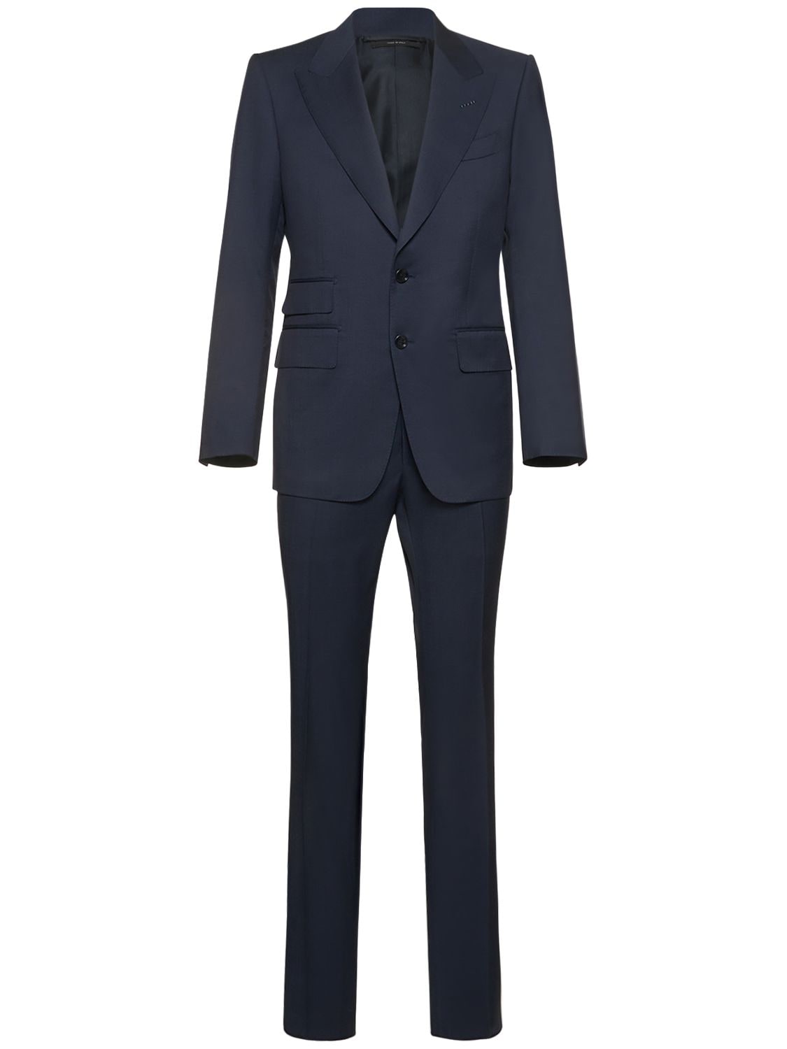 Tom Ford Shelton Micro Pin Point Suit In Navy | ModeSens