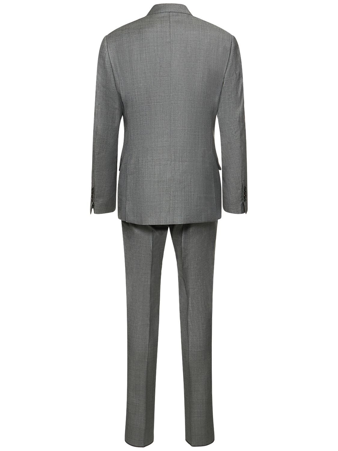 Tom Ford Mens Combo Grey Shelton Checked Slim-fit Wool Suit | ModeSens