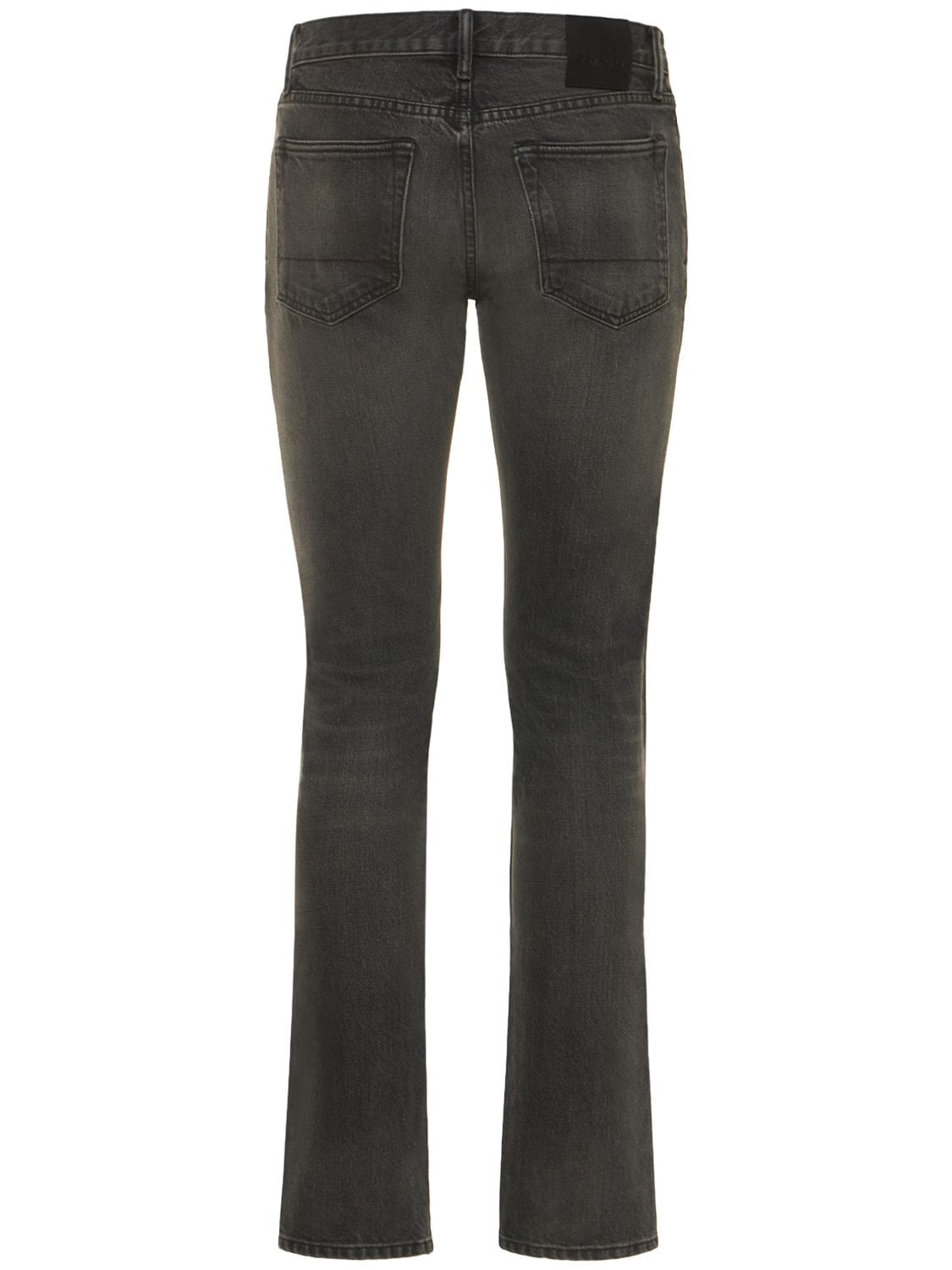 Low-rise flared jeans in black - Tom Ford