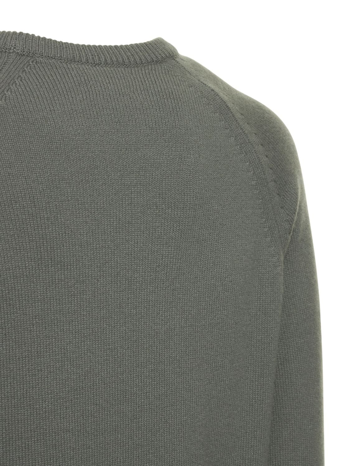 Shop Tom Ford Cashmere L/s Crewneck Sweater In Grey