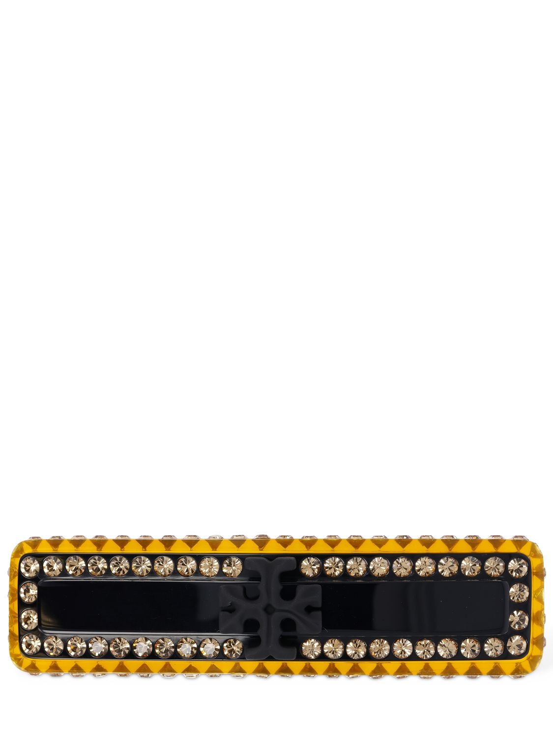 Tory Burch Roxanne Hair Clip In Multi,black