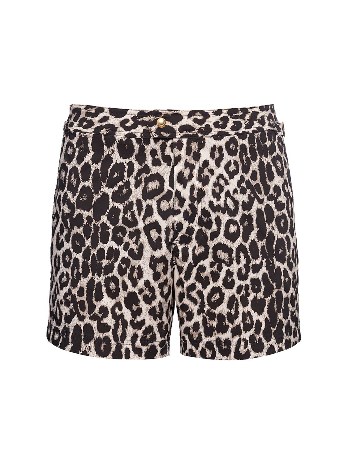 TOM FORD SNOW LEOPARD SWIM SHORTS