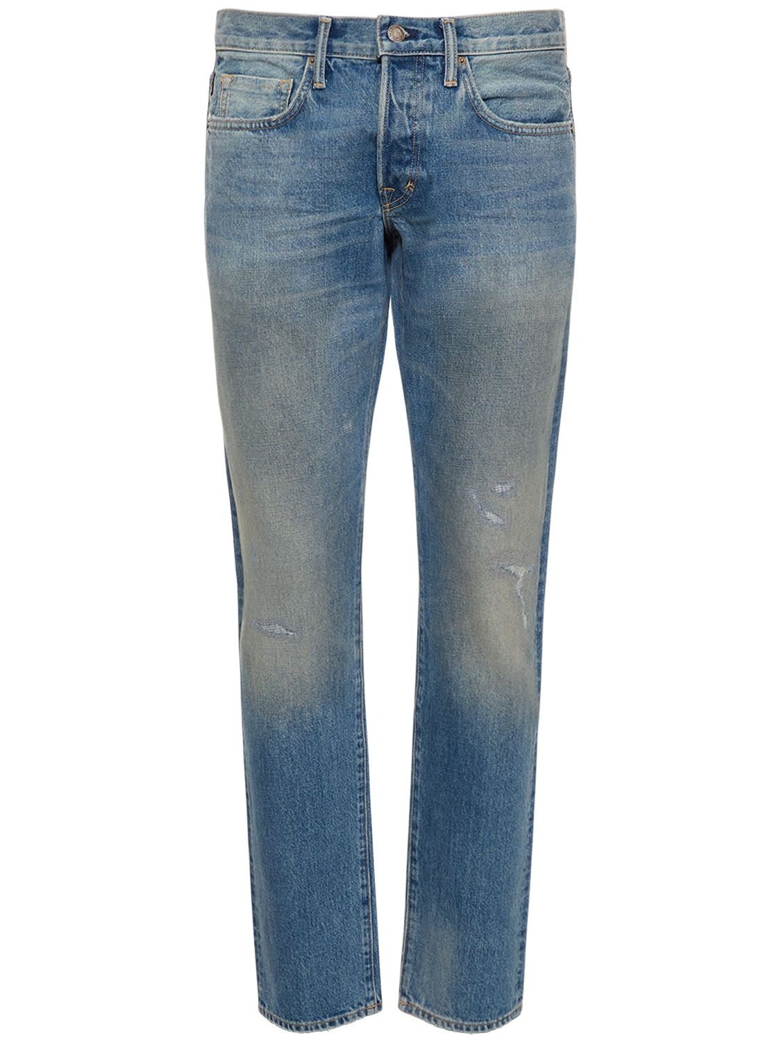 Image of Slim Fit Denim Jeans