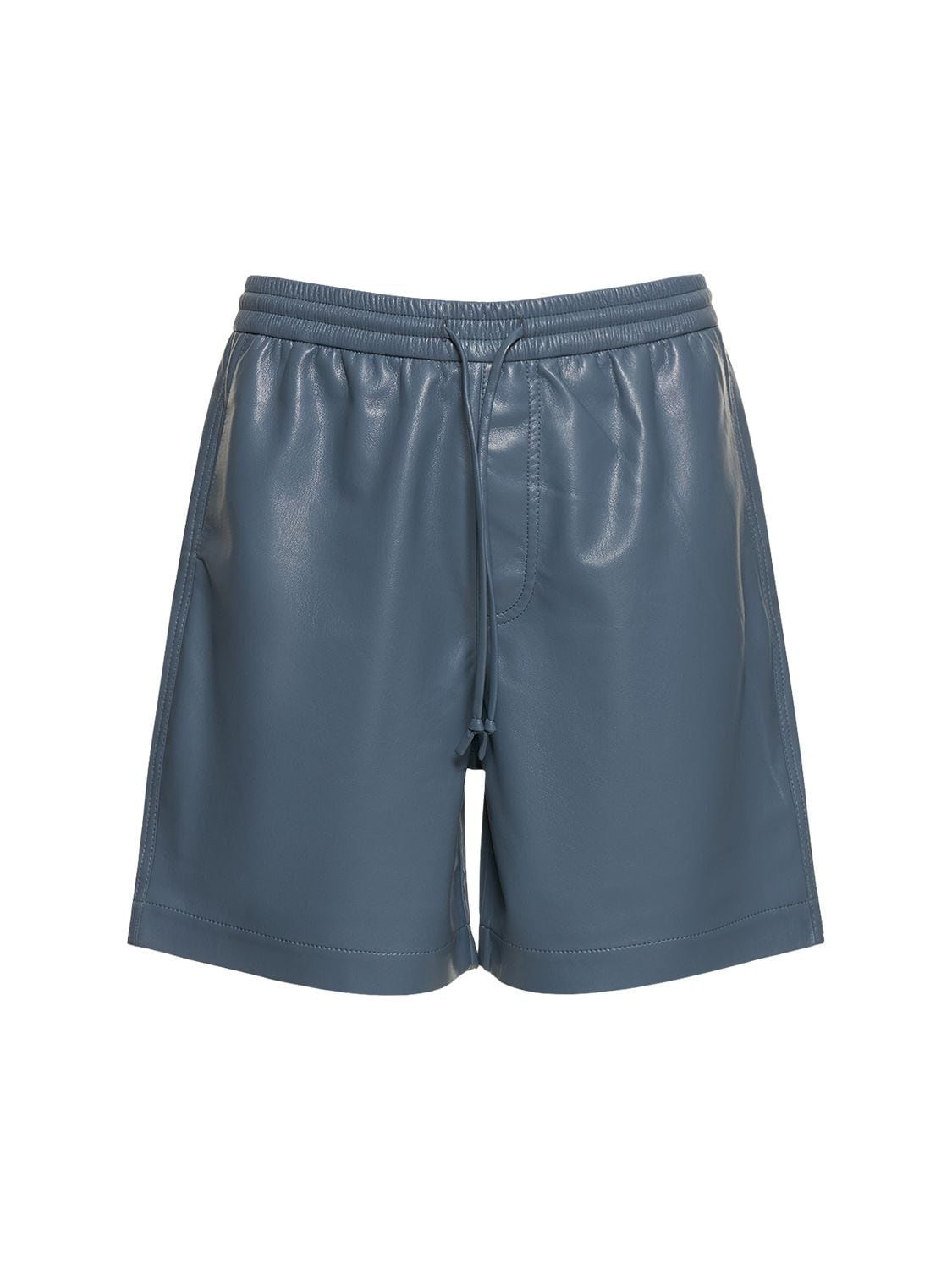 Faux Leather Sweat Shorts – MEN > CLOTHING > SHORTS