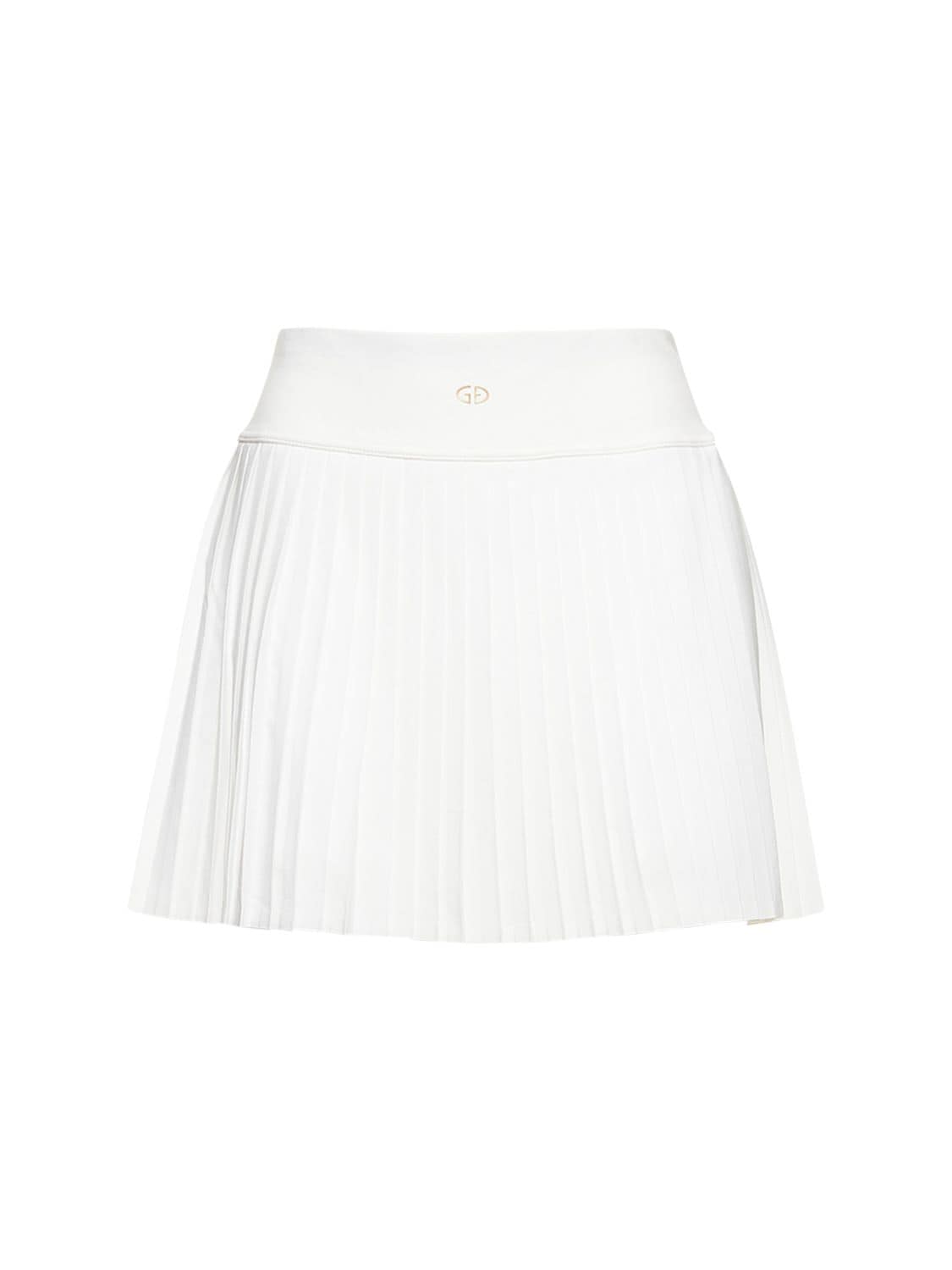 Goldbergh Plissé Skort In White