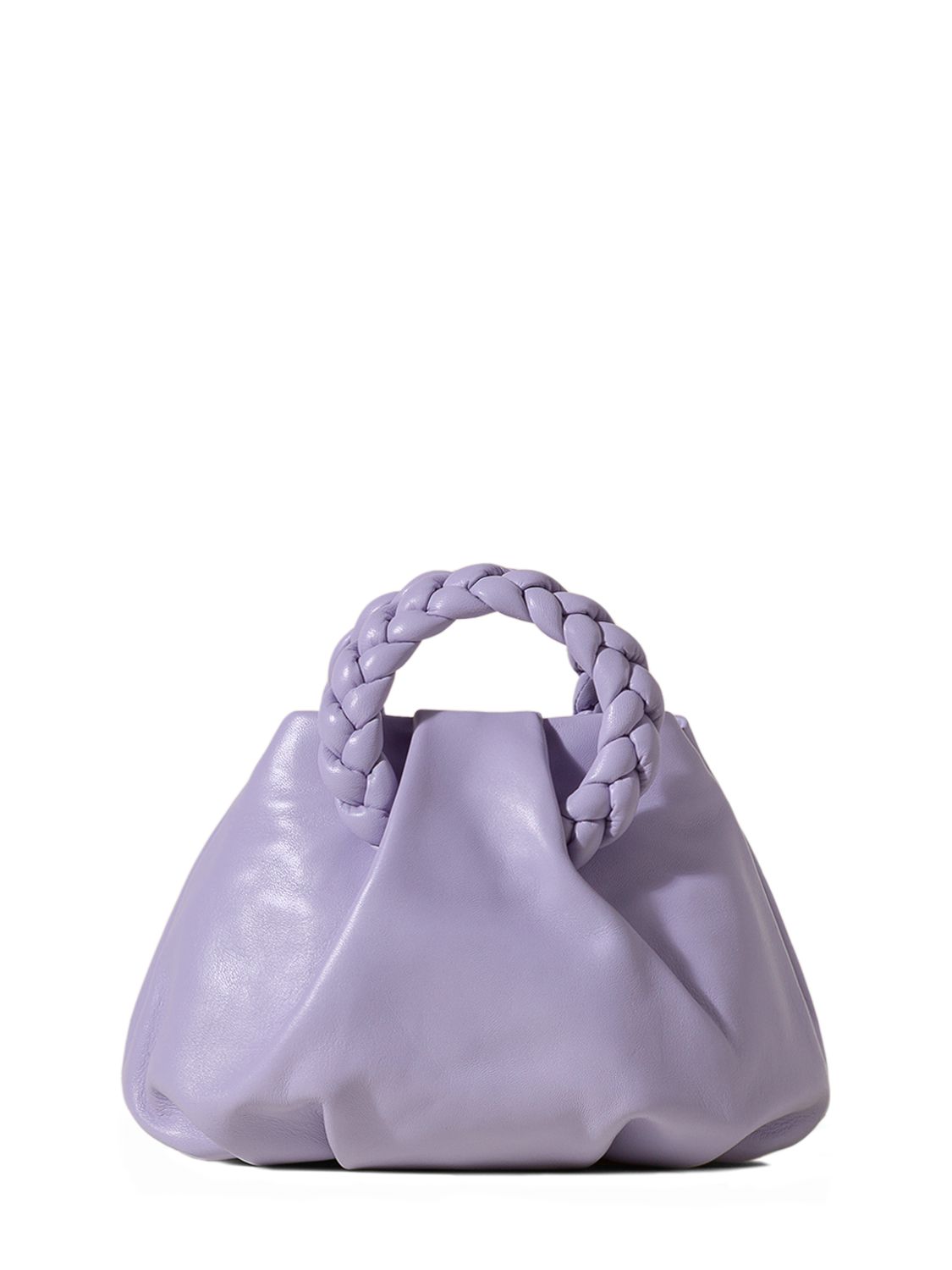 Hereu Mini Bombon Leather Top Handle Bag In Lavender | ModeSens
