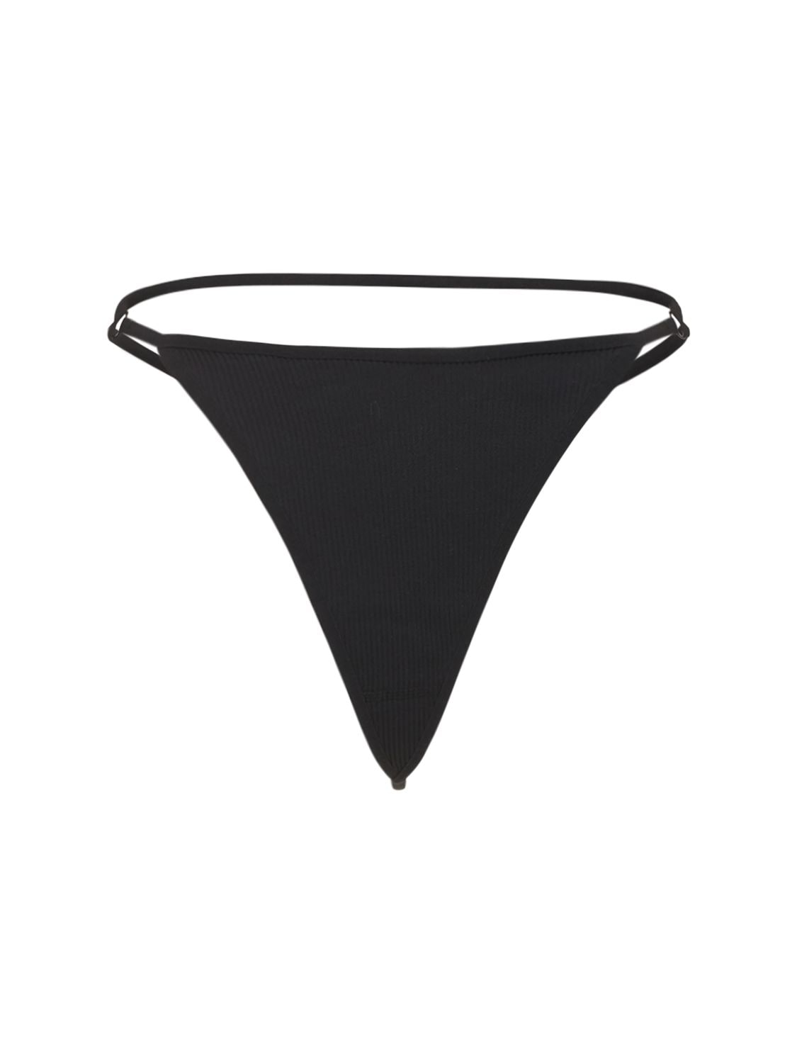 Ribbed Jersey String Thong – WOMEN > LINGERIE > UNDERWEAR