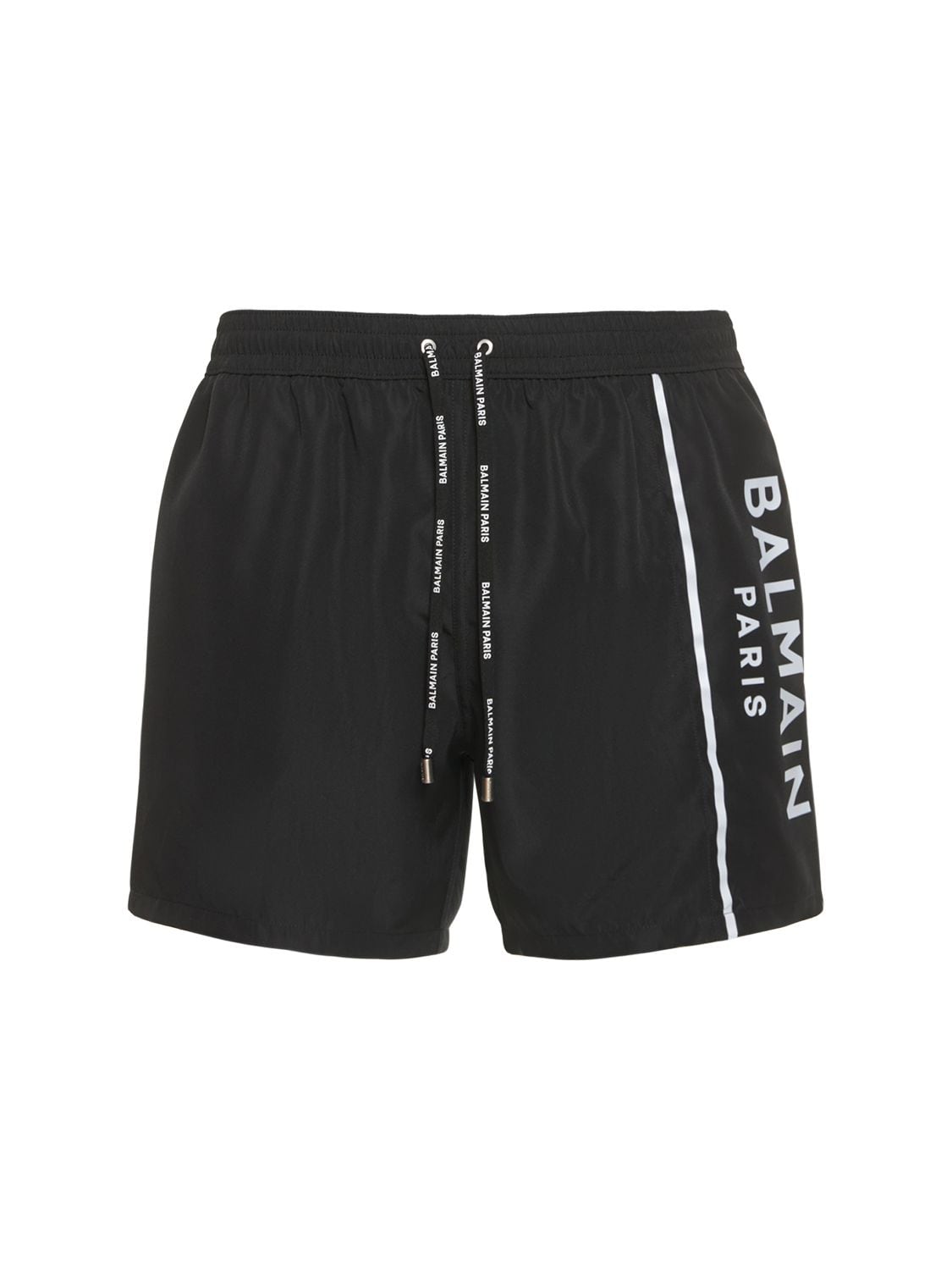 Balmain Underwear Pierre Balmain Logo Swim Shorts In Black