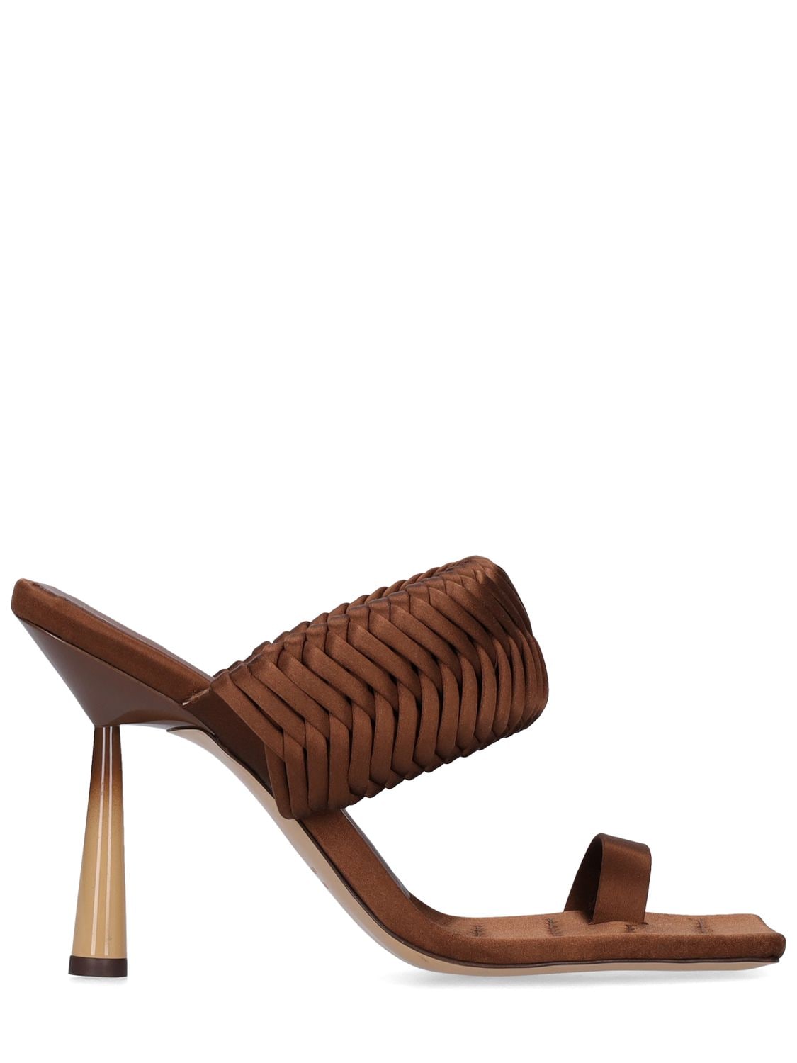 Gia X Rhw Satin Toe Ring Sandals – WOMEN > SHOES > SANDALS