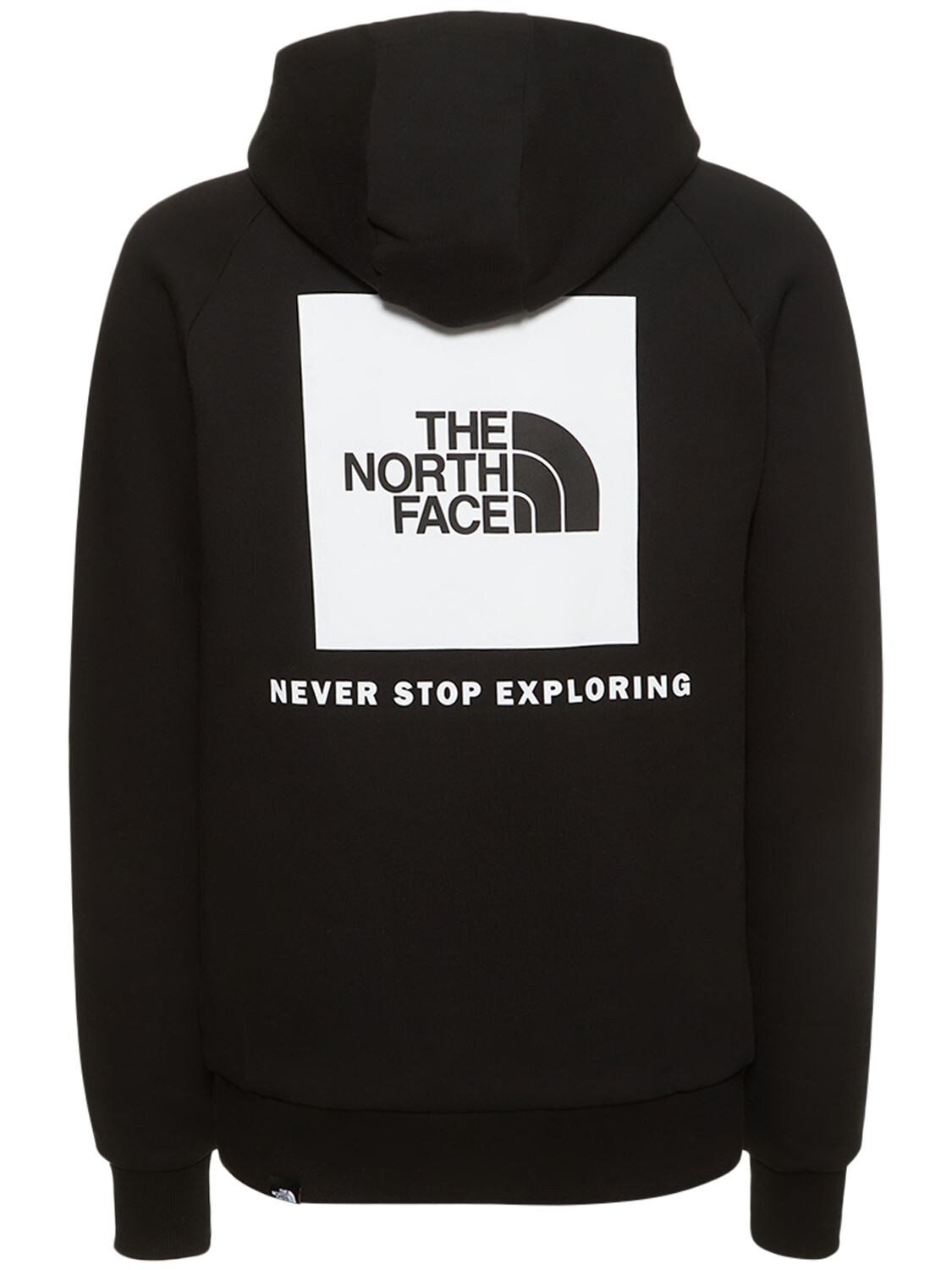 The North Face Raglan Red Box Patch Hoodie In Tnf | ModeSens