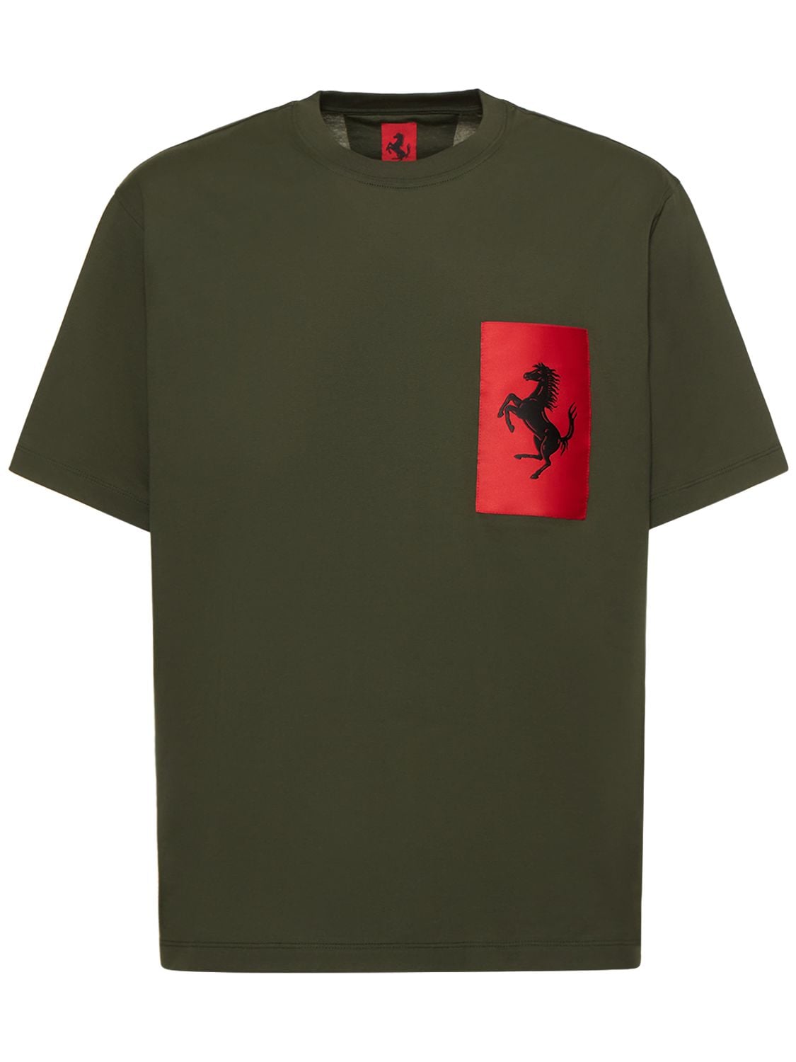 FERRARI S/s T-shirt W/ Label Pocket