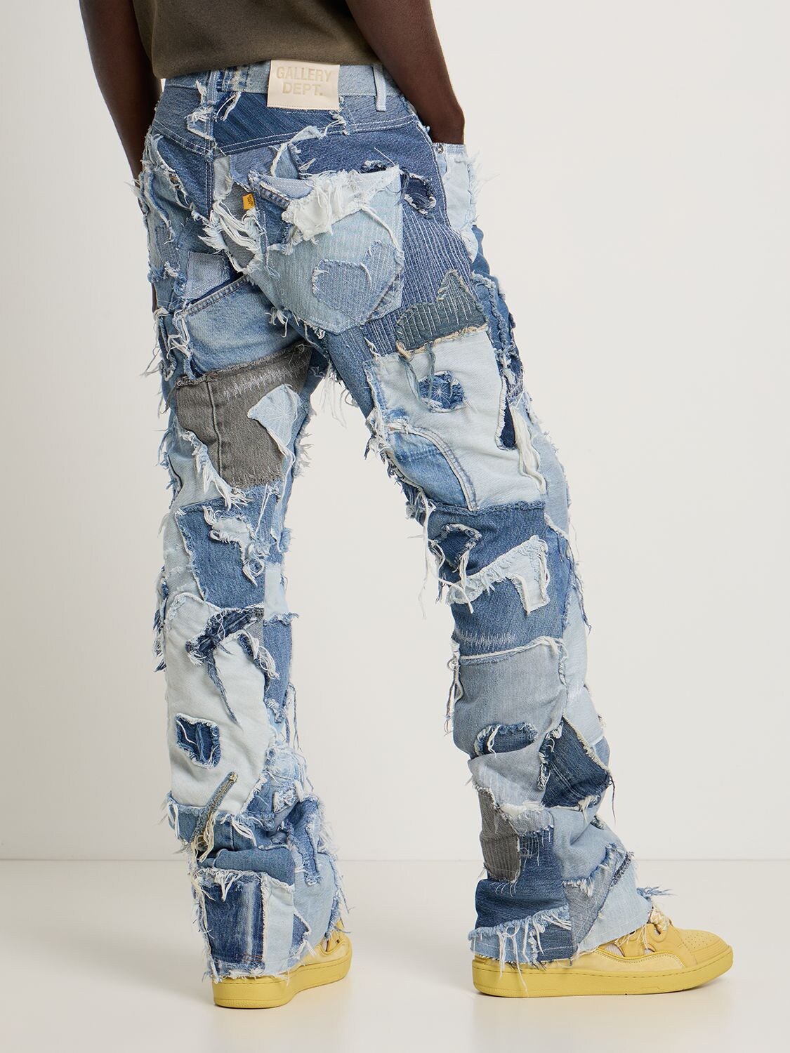 GALLERY DEPT. Logan Patchwork Straight Jeans - Farfetch