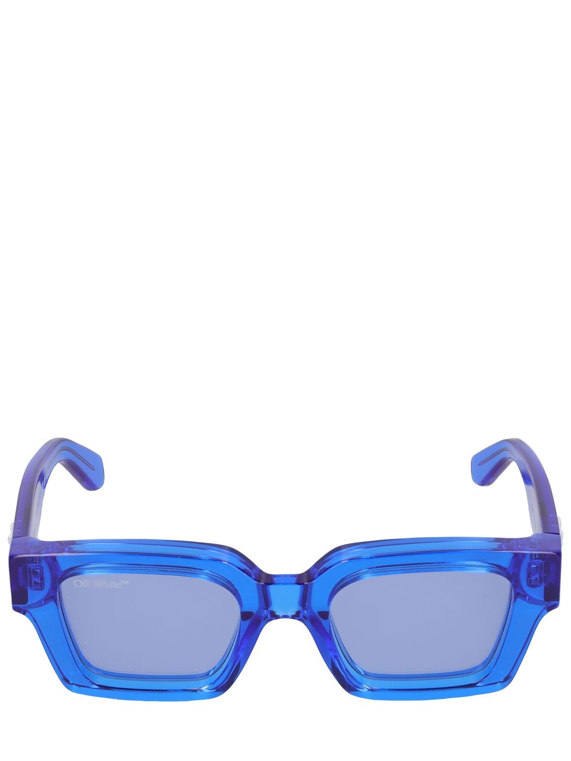 Off-White c/o Virgil Abloh Virgil Square Frame Sunglasses in Blue