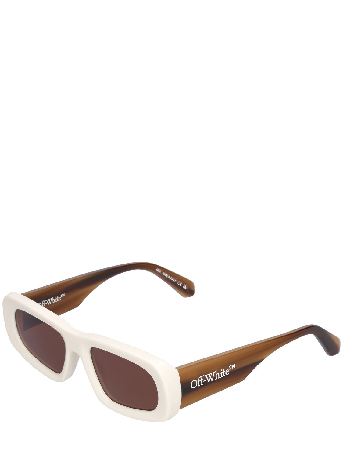 Off White AUSTIN SUNGLASSES white sunglasses