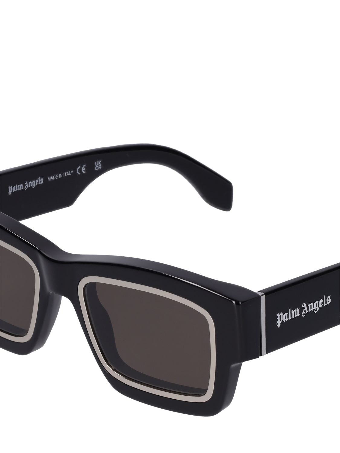 PALM ANGELS Raymond Squared Acetate Sunglasses