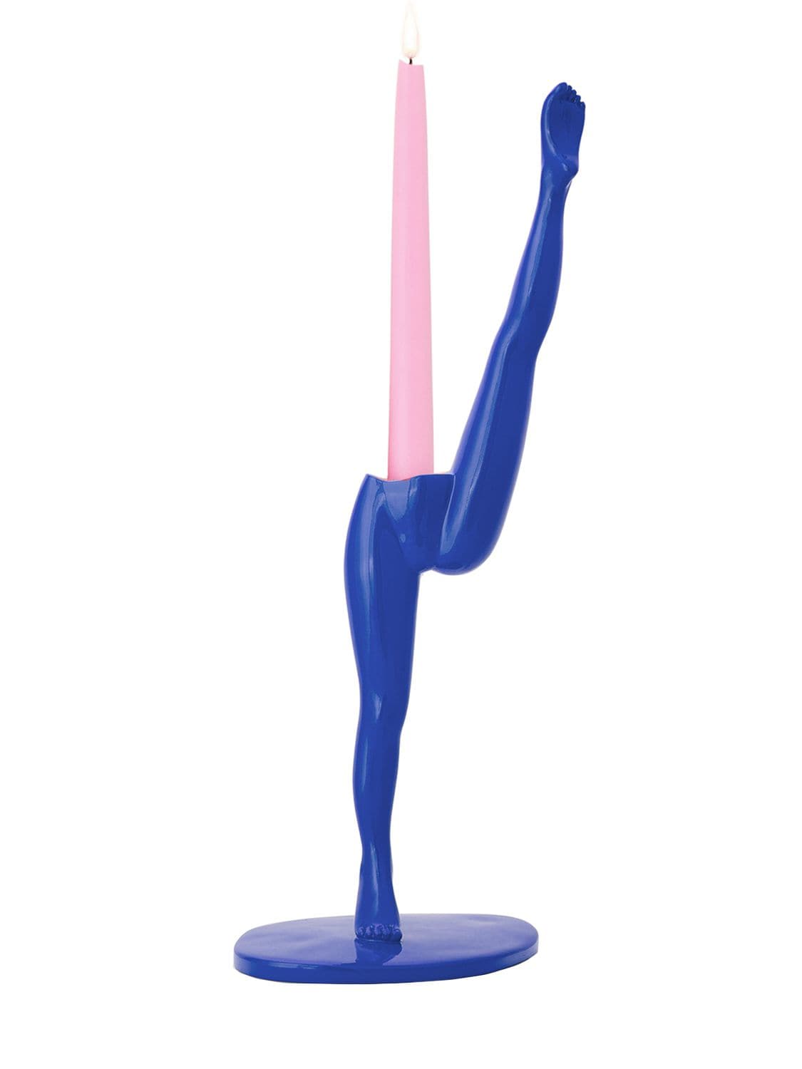 Anissa Kermiche Can Candlestick In Blue