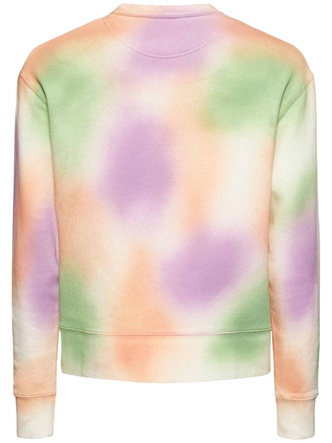 Shop Egonlab Eat Me Tie Dye Cotton Jersey Sweatshirt In Multicolor