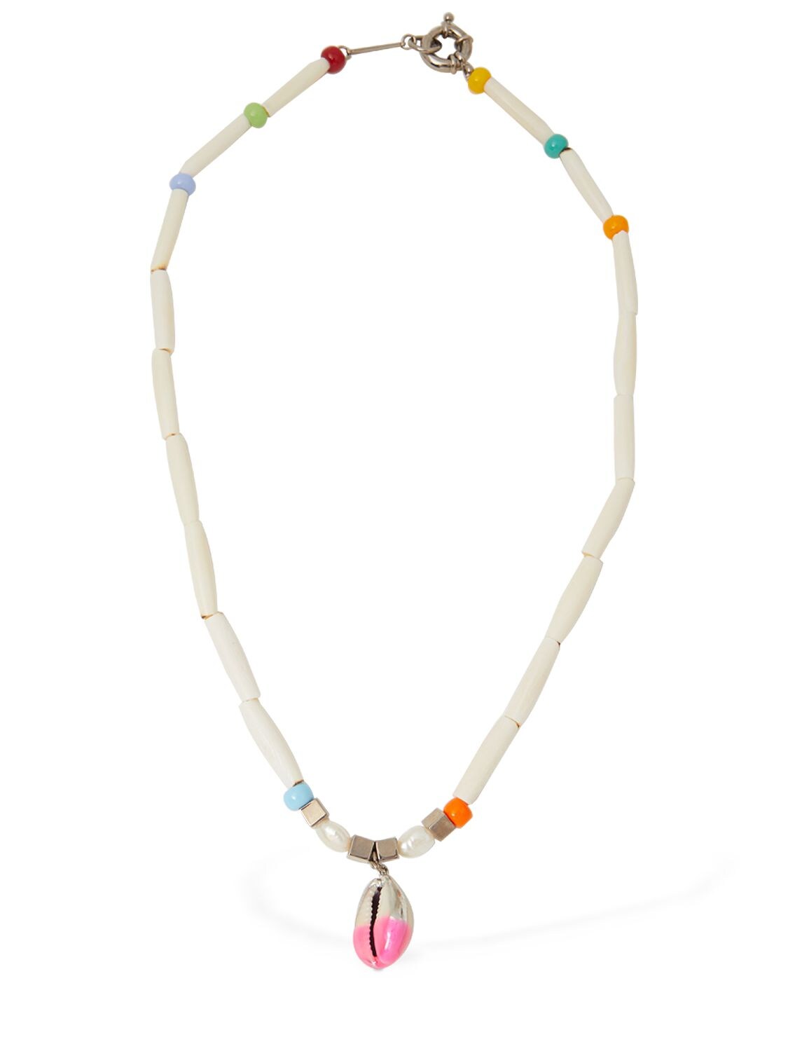 Collier En Coquillages Et Perles