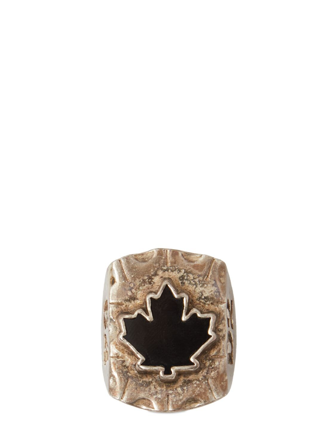 DSQUARED2 D2 LEAF THICK RING