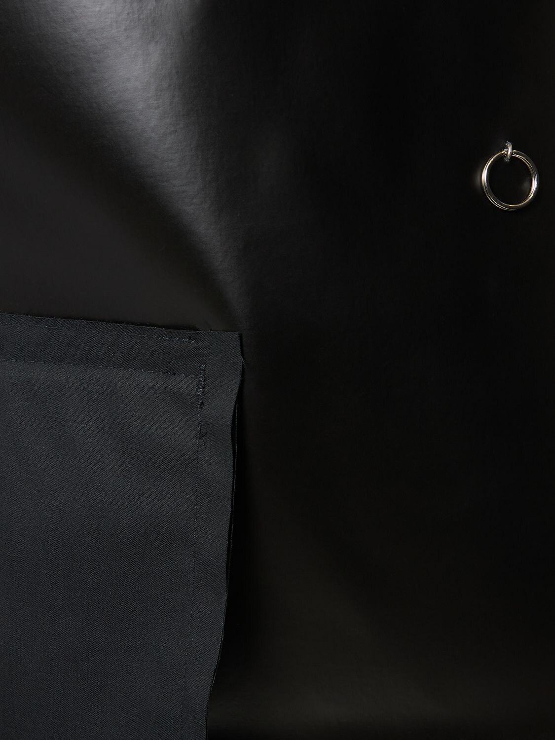 Shop Kassl Editions Oil Light Coated Cotton Blazer In Black