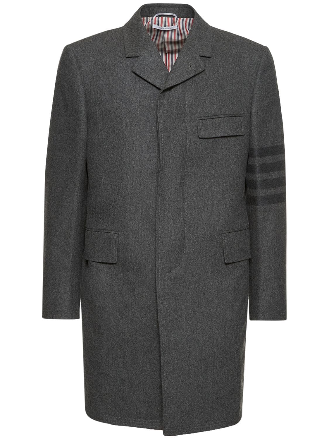 Classic Chesterfield Wool Coat – MEN > CLOTHING > COATS