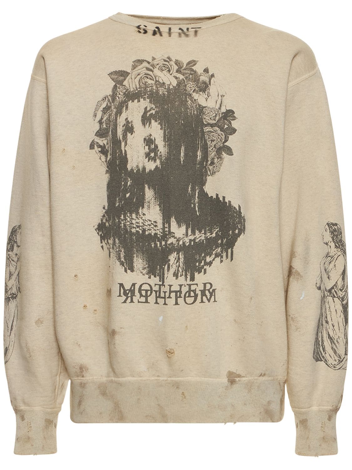 Saint Michael X Kk Sweatshirt – MEN > CLOTHING > SWEATSHIRTS
