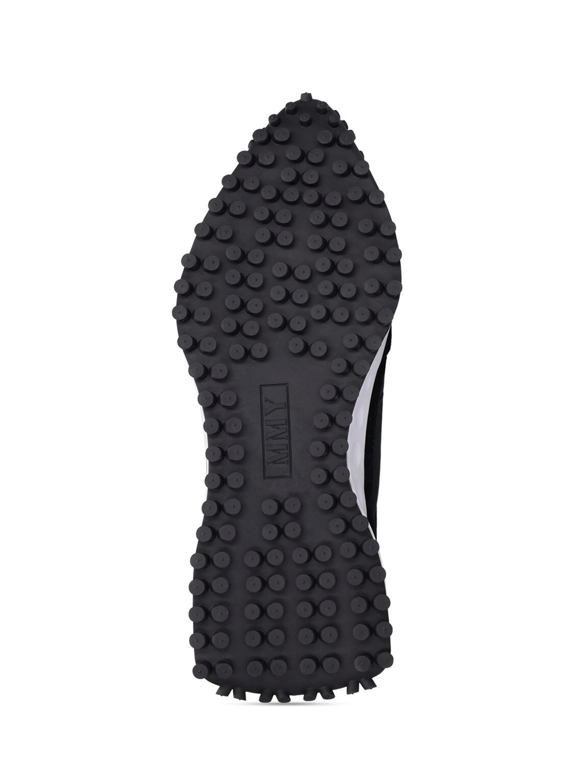 Miharayasuhiro Daphne Og Sole Leather Low Sneaker In Black