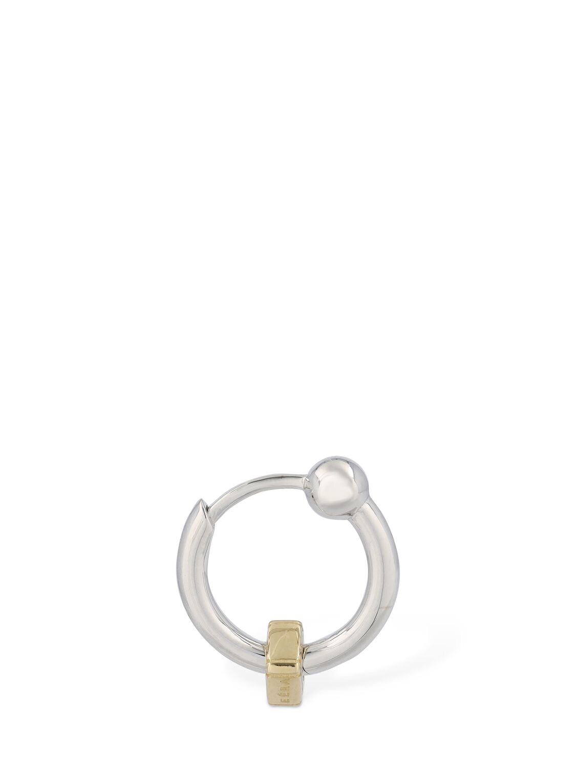 Shop Eéra 18kt Gold Mini Piercing In Silver,gold