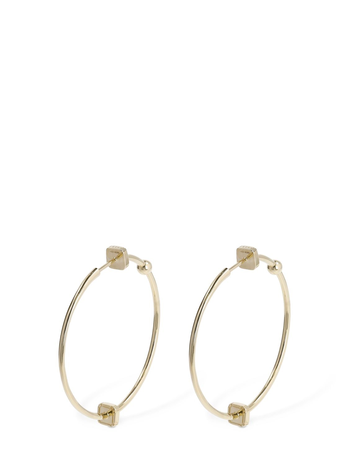 Shop Eéra Ninety 18kt Gold Big Hoop Earrings