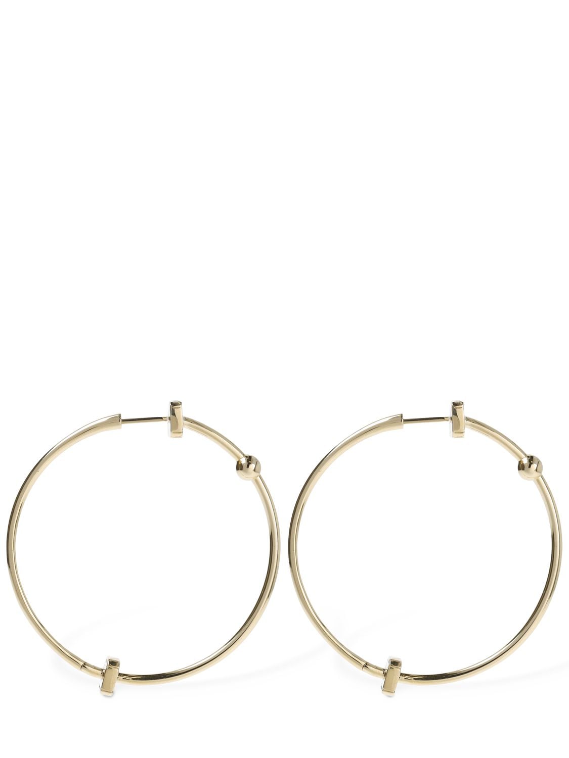 Shop Eéra Ninety 18kt Gold Big Hoop Earrings