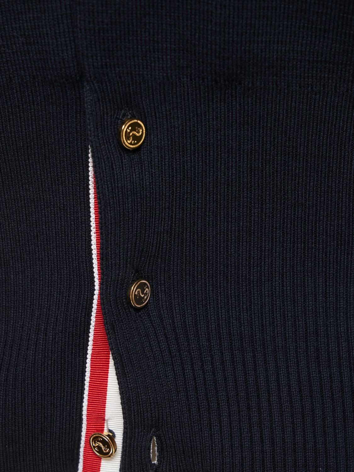 CLASSIC MILANO缝线四条纹开衫