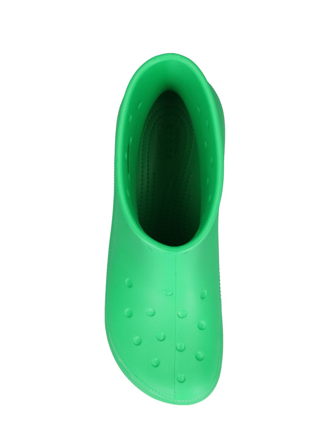 Shop Crocs Classic Crush Boots In Green