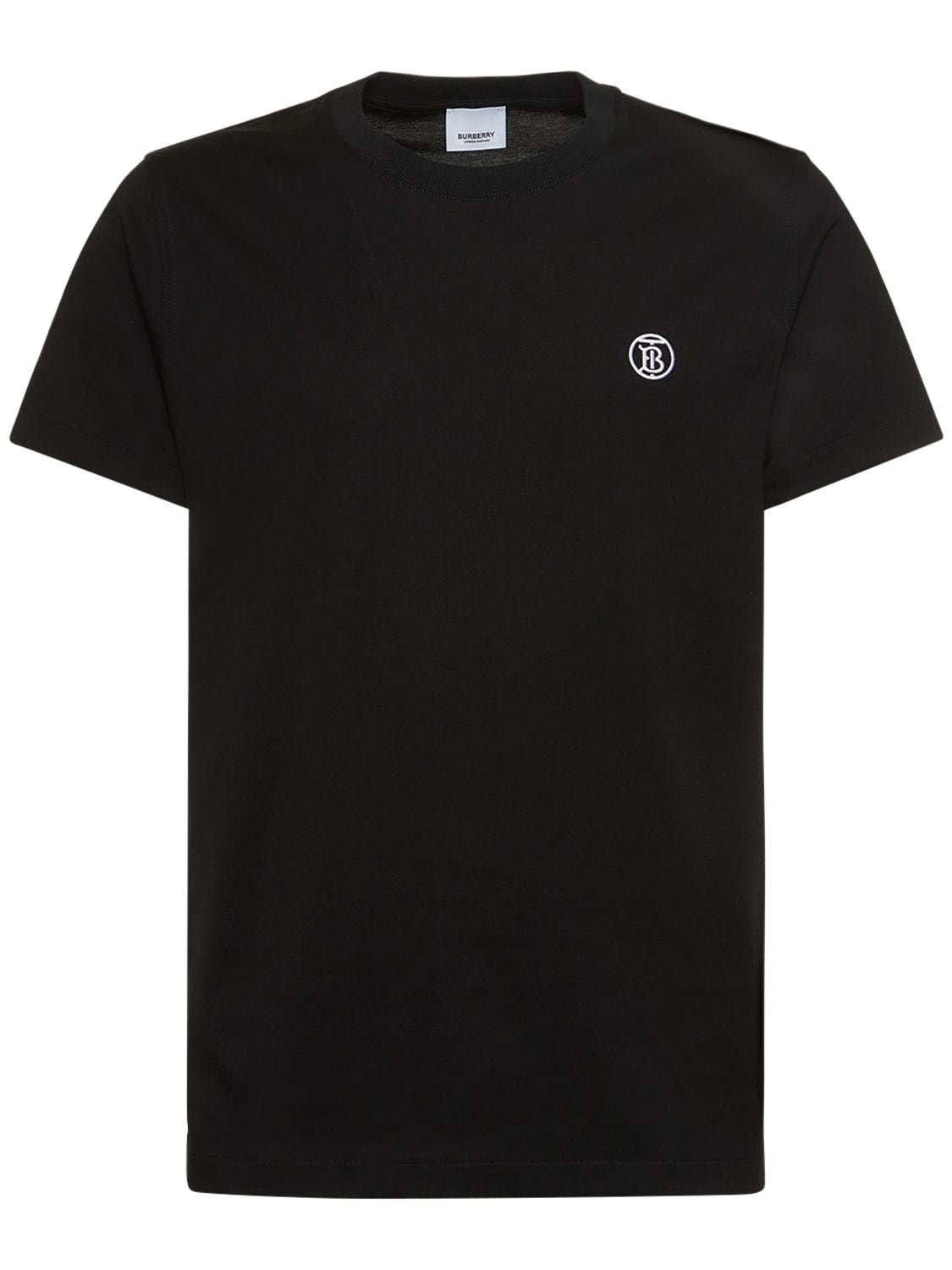 Parker Tb Logo Cotton Jersey T-shirt – MEN > CLOTHING > T-SHIRTS