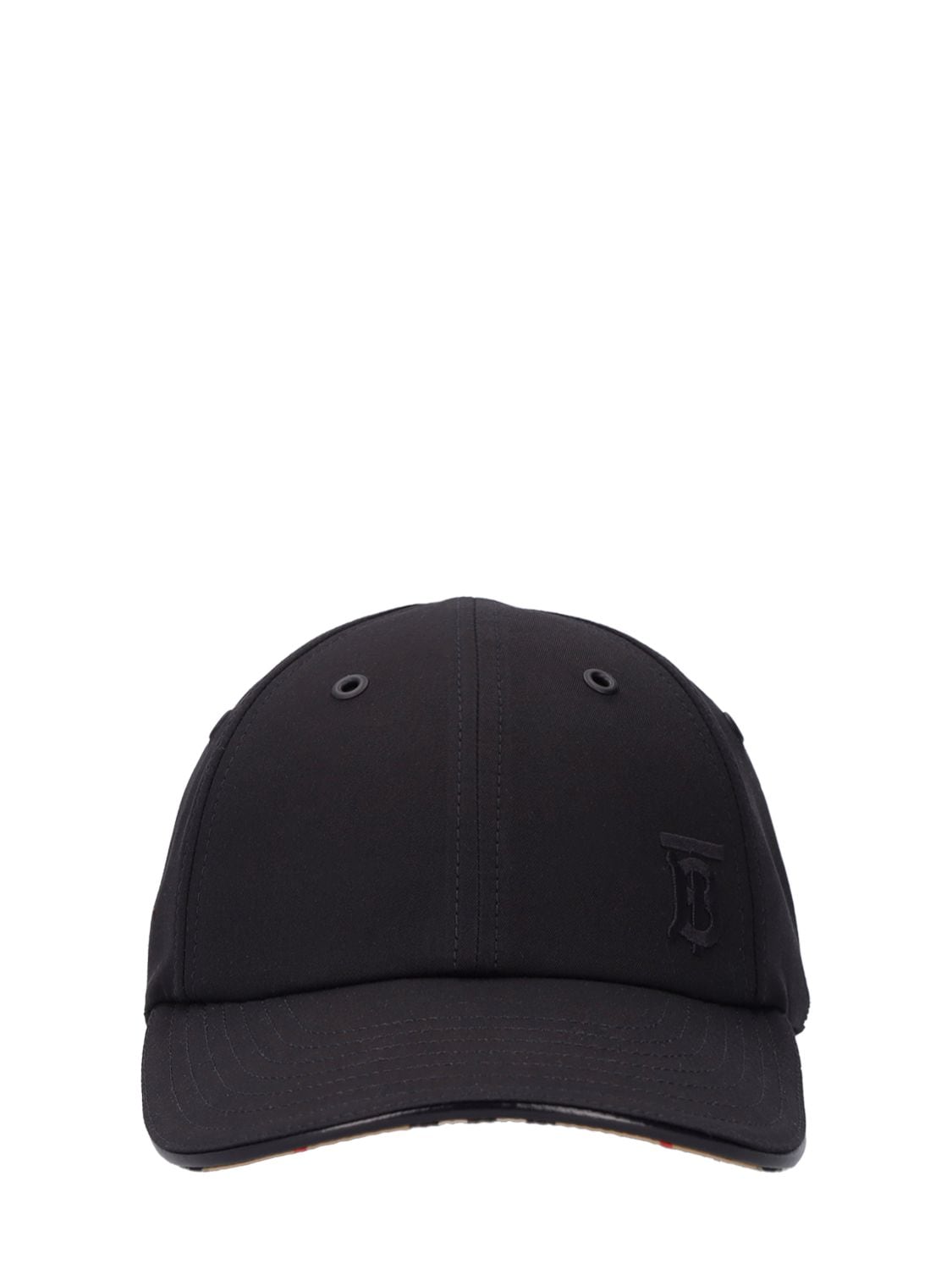 Burberry - Tb tonal logo embroidery hat - Black | Luisaviaroma